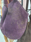 Purple Flowers purse