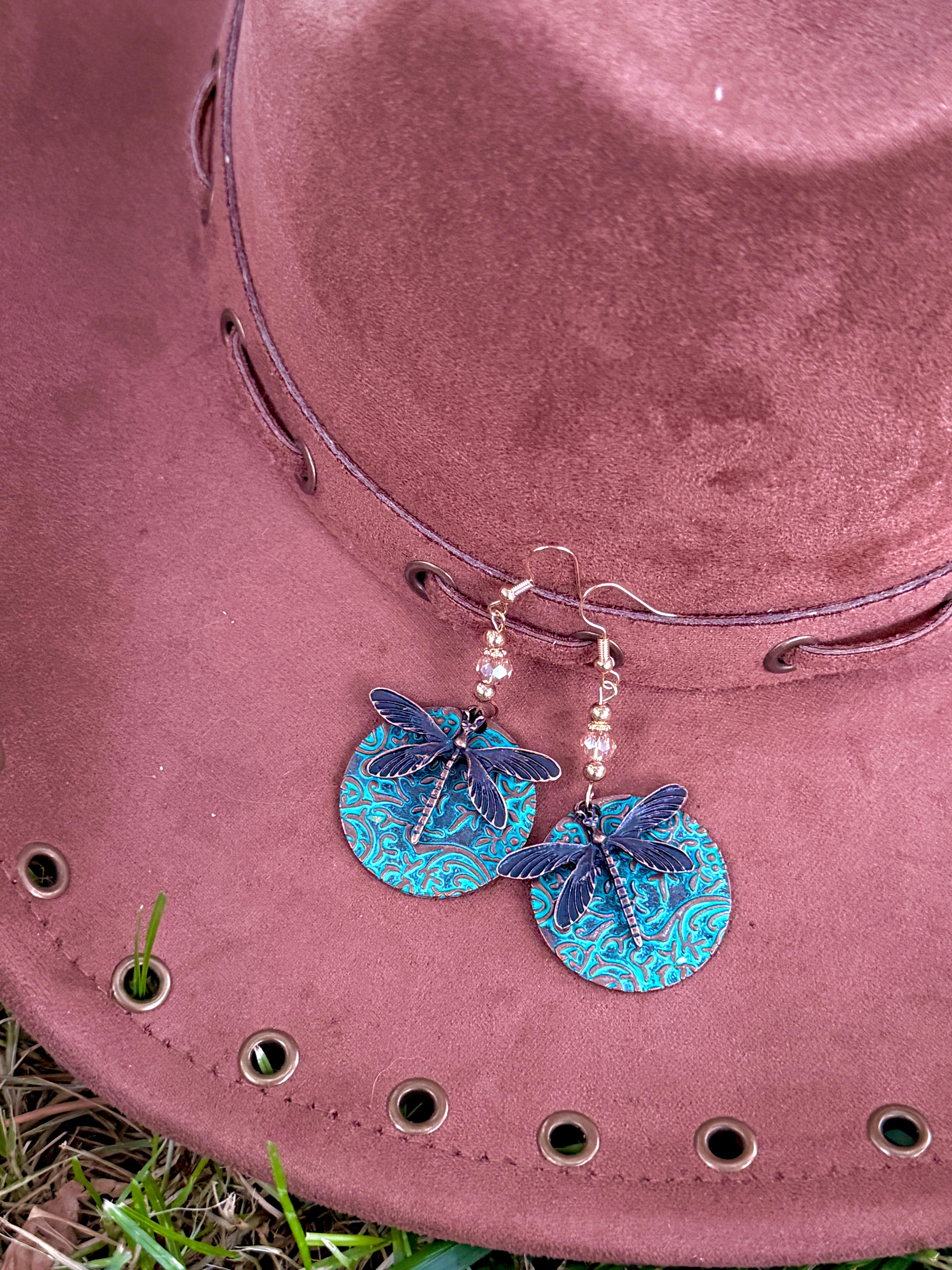 Dangly Copper Dragonflies