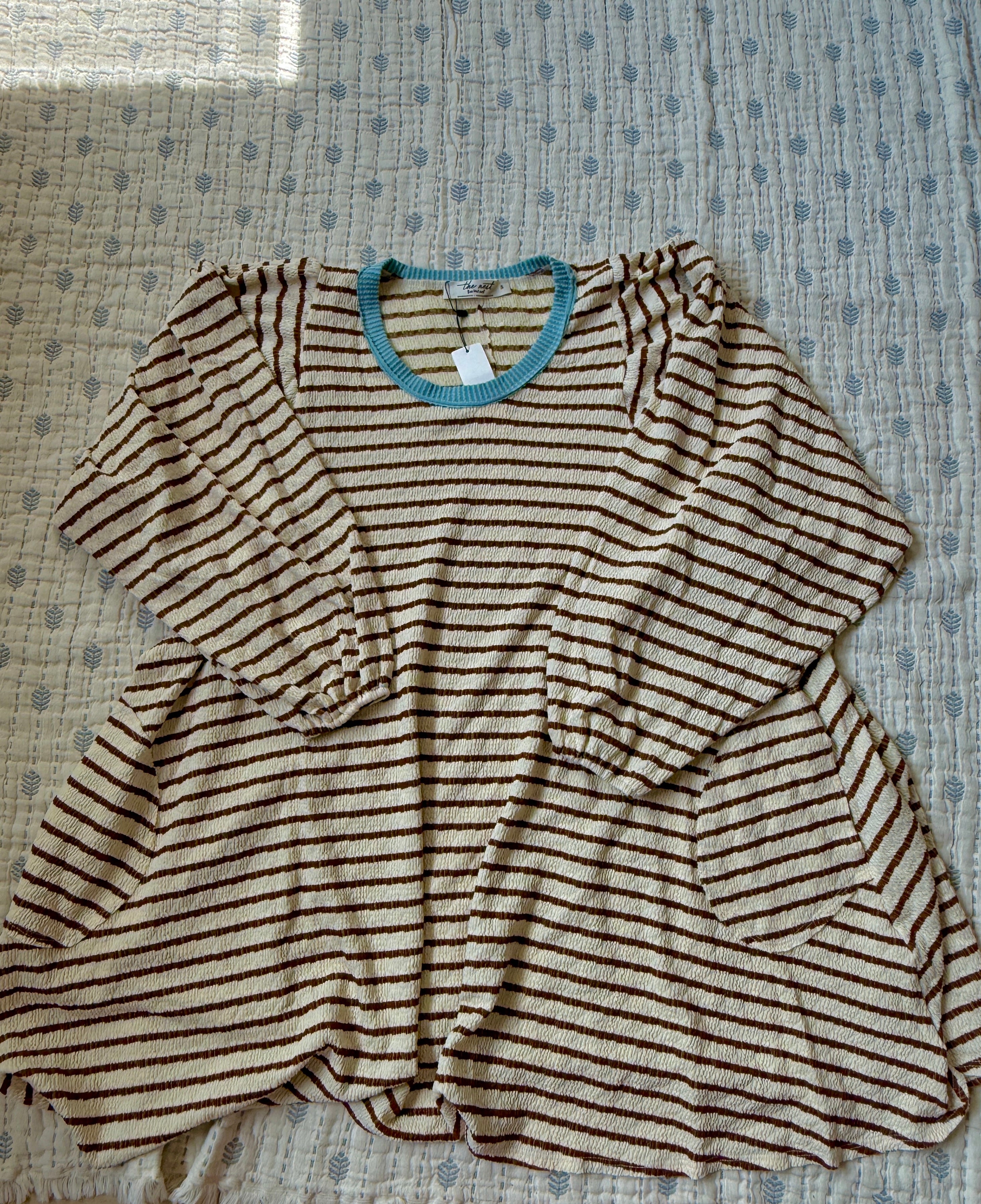 Good Feels Dress - Meerkat Sea Foam TBN