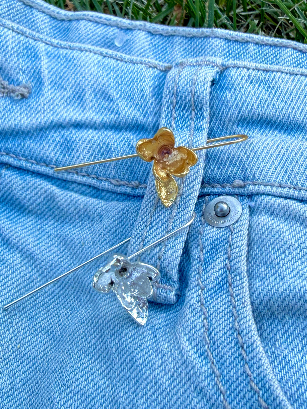 Orchid branch Drop Earrings