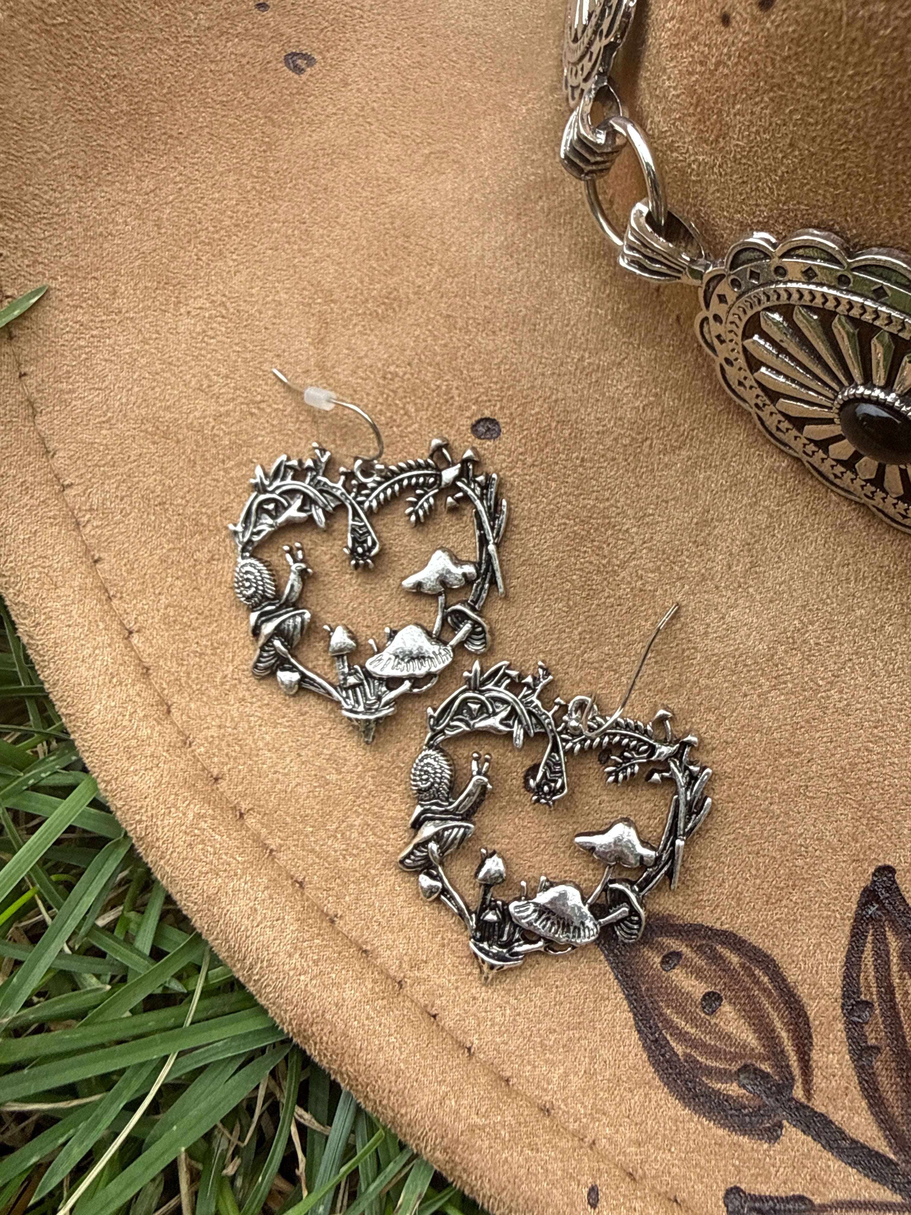 I Heart Snails Earrings