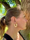Sunrise Hoop Earrings