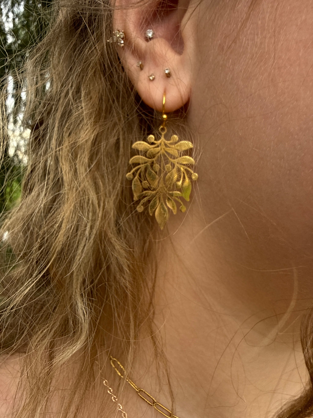 Victorian Floral Earrings