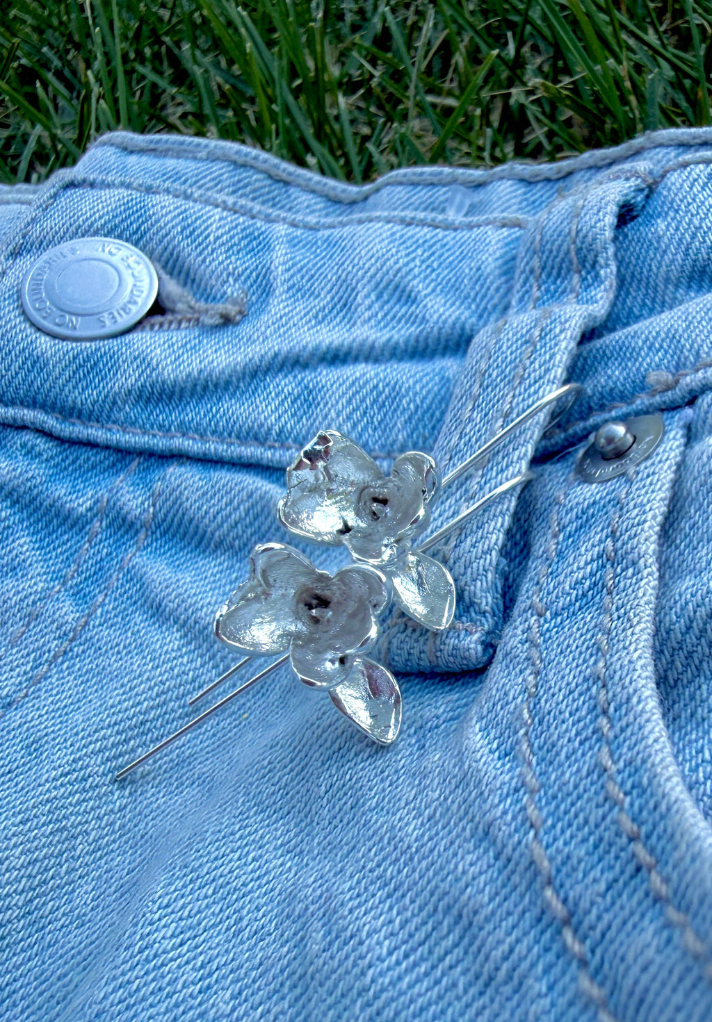Orchid branch Drop Earrings