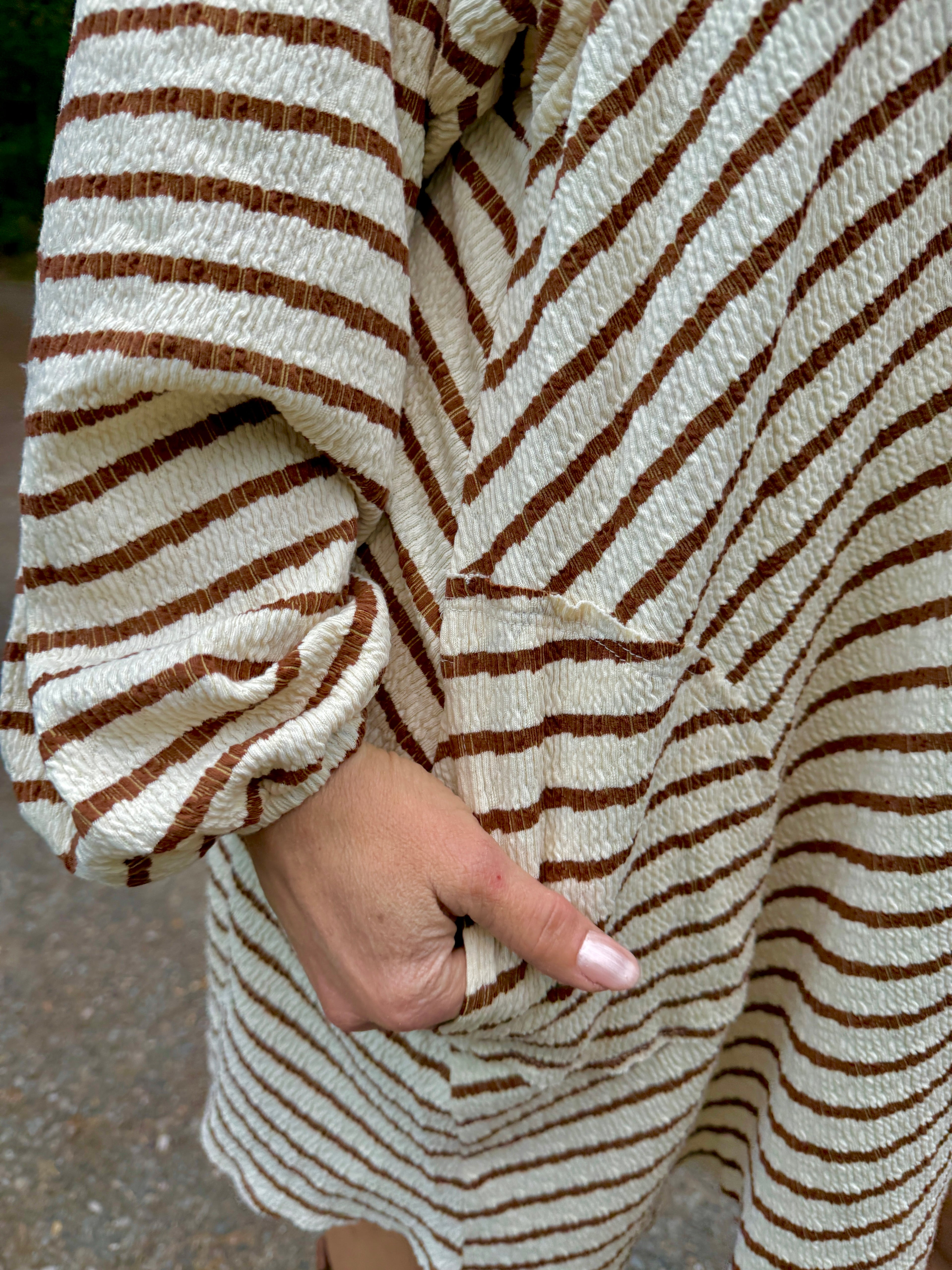 Good Feels Dress - Meerkat Sea Foam TBN