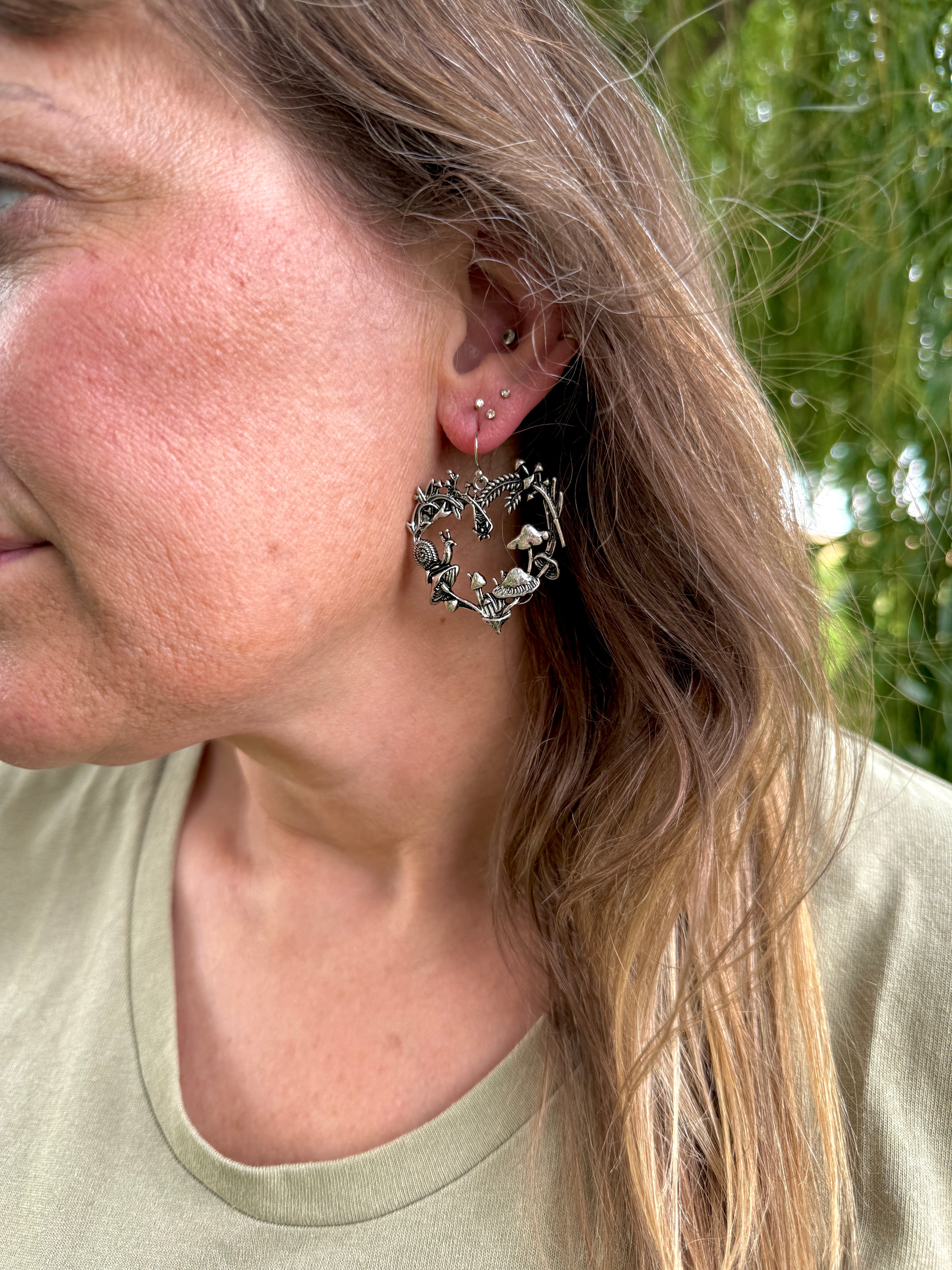 I Heart Snails Earrings