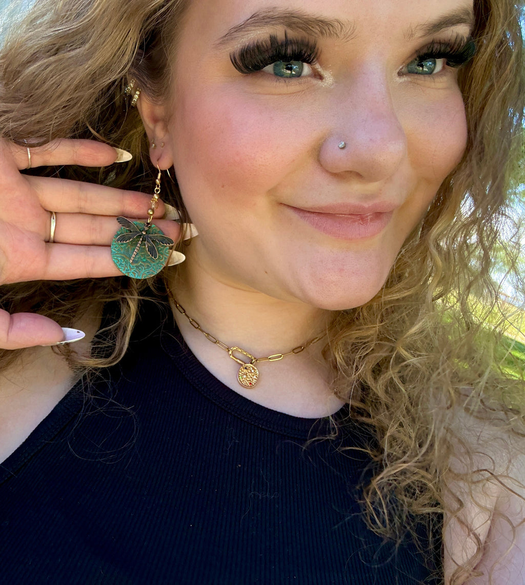 Dangly Copper Dragonflies