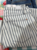 Judy blue stripe jeans