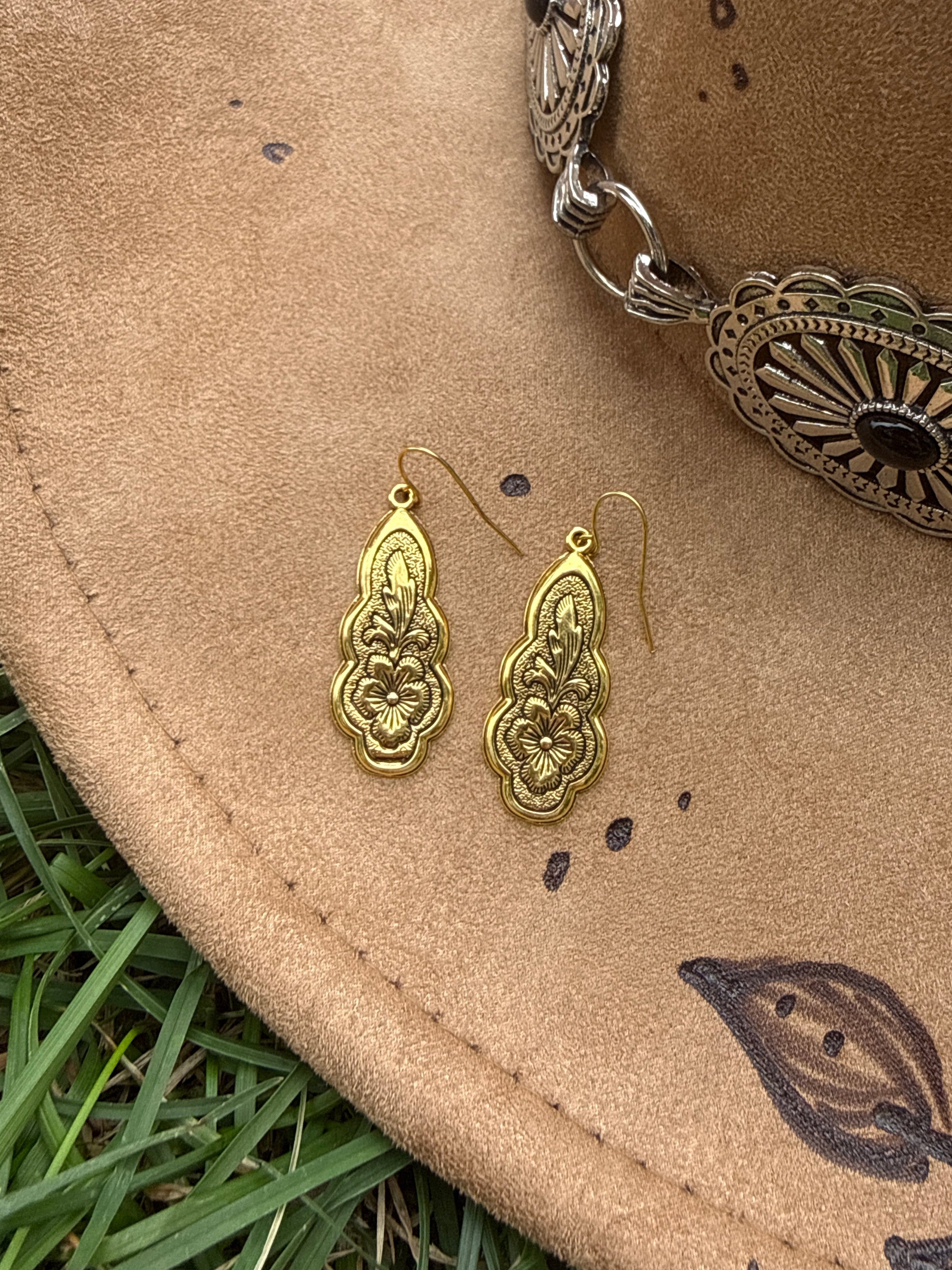 Flower Spoon Earrings