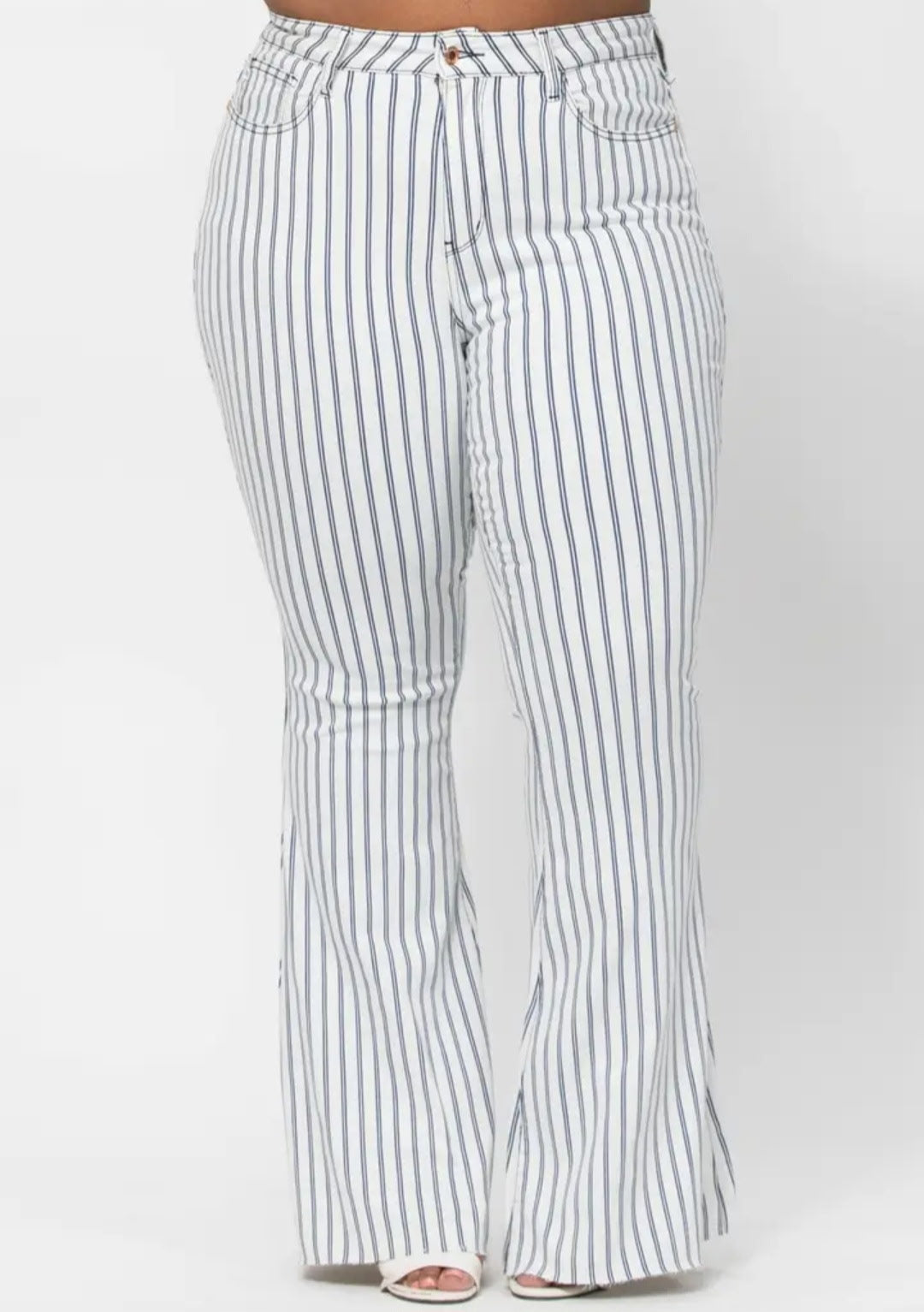 Judy blue stripe jeans