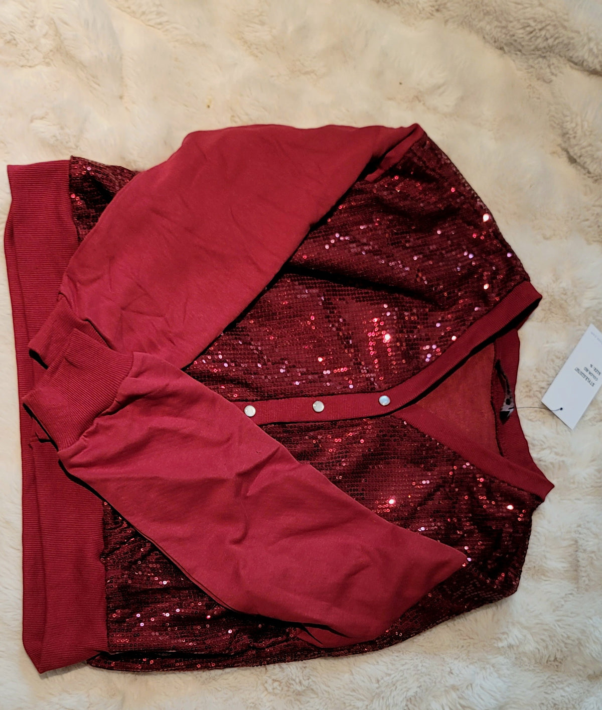 Sequined Track Suit