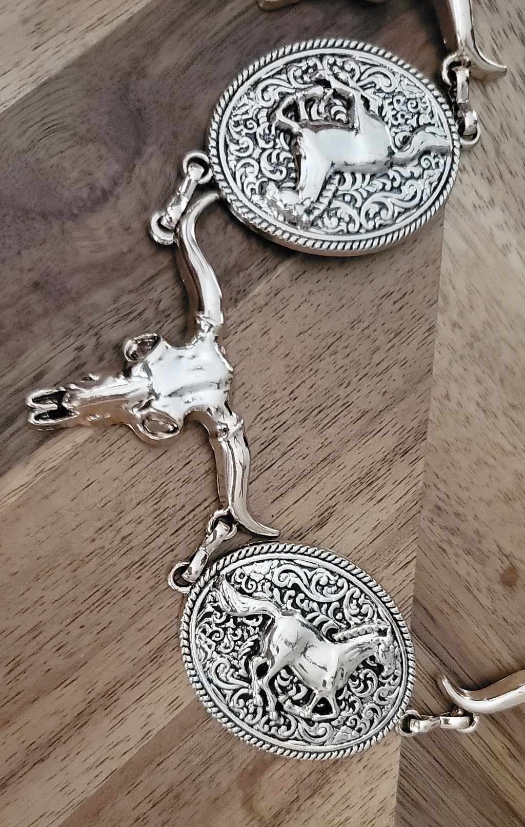 Ride the Range Concho Chain Belt