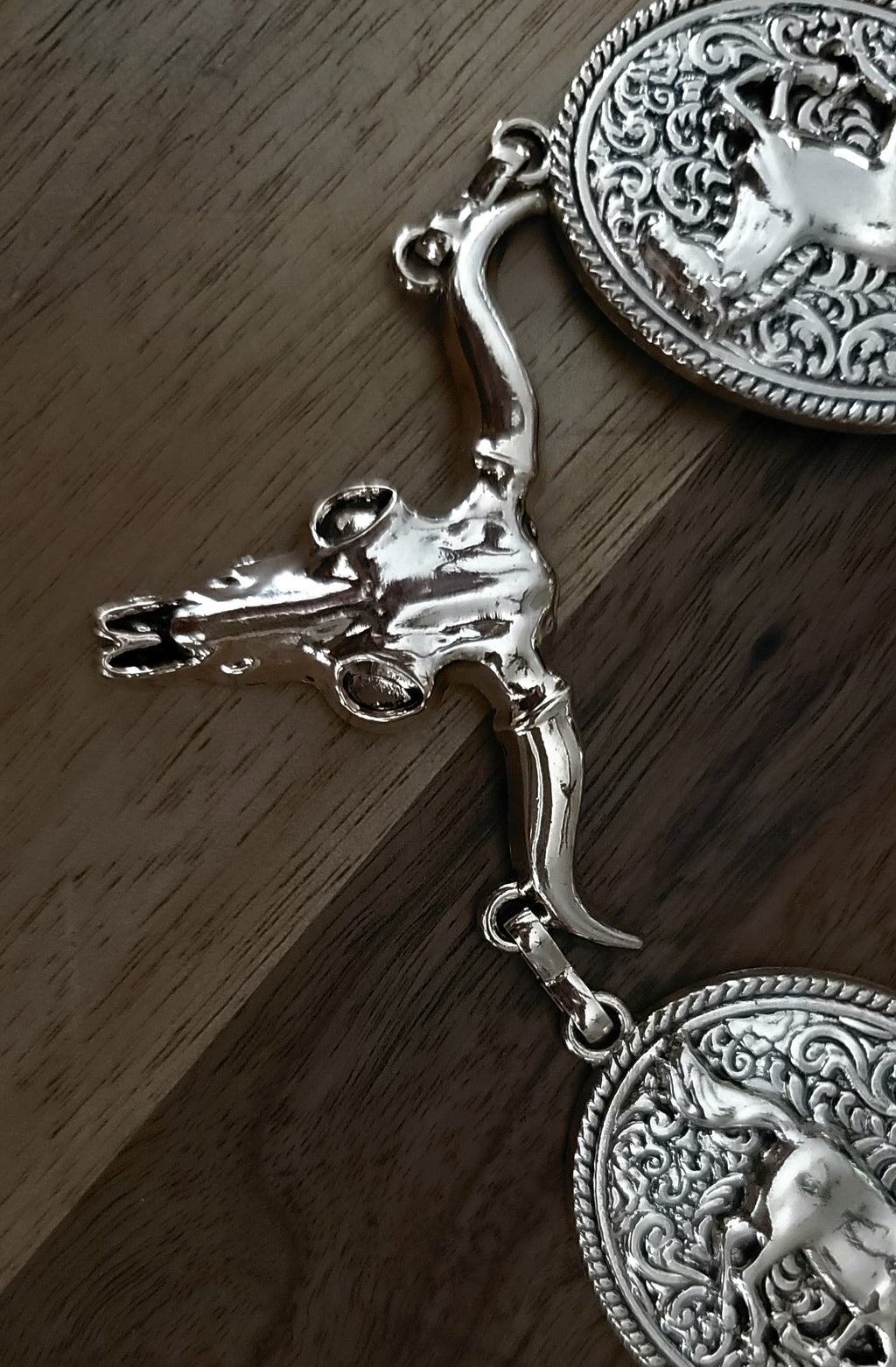 Ride the Range Concho Chain Belt
