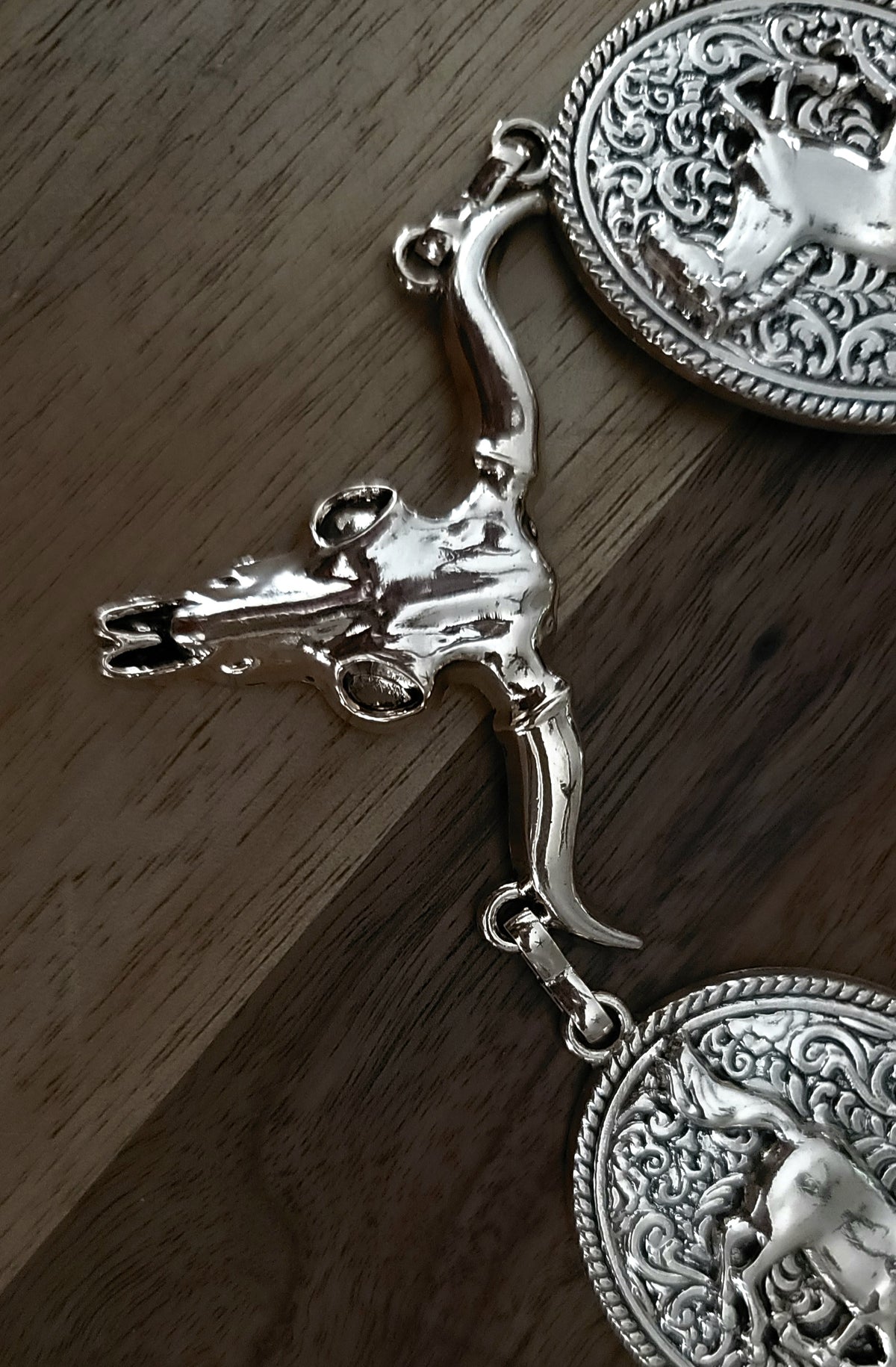 Ride the Range Concho Chain Belt
